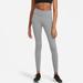 Nike Pants & Jumpsuits | Nike One Women's Mid-Rise Leggings | Color: Gray | Size: S