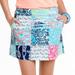 Lilly Pulitzer Shorts | Lilly Pulitzer Marigold Skort In Multi Sailor Patch Size 10 Euc | Color: Blue/Pink | Size: 10
