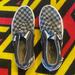 Vans Shoes | Men’s Size 8 Checkered Slip On Vans Flaws | Color: Black/Gray | Size: 8