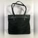 Michael Kors Bags | Michael Kors Womens Tote Black Leather Trim Metal Feet Handbag Purse | Color: Black | Size: Os