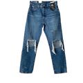 Levi's Jeans | Levi’s Premium Jeans Size 26 Blue 501 Original Cropped Rigid Denim | Color: Blue | Size: 26