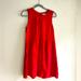 Madewell Dresses | Madewell Red Silk Dress | Color: Red | Size: 8