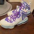 Nike Shoes | Nike Lebron 19 Youth Basketball Shoes 6.5y Like New!! | Color: Blue/Purple | Size: 6.5b