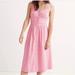 Madewell Dresses | Madewell Fleur Bow Back Midi Dress | Color: Pink | Size: 0