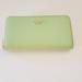 Kate Spade Bags | Kate Spade Leila Pebbled Leather Large Continental Wallet Beach Glass Green Nwt | Color: Green | Size: Os