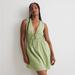 Madewell Dresses | Madewell Sophia Deep-V Mini Dress Sz S Nl115 | Color: Green | Size: S