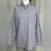 Polo By Ralph Lauren Shirts | New Xl Polo Ralph Lauren Plaid Button Down Casual Dress Shirt | Color: Blue/White | Size: Xl