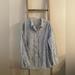 Madewell Tops | Madewell Women’s Button Down Dress Shirt. | Color: Blue/White | Size: L