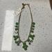 Kate Spade Jewelry | Kate Spade Green Necklace | Color: Gold/Green | Size: Os