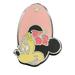 Disney Jewelry | Minnie Mouse Disney Trading Pin Surfboard Flower Brooch Lapel Pin Badge Jewelry | Color: Black/Pink | Size: Os
