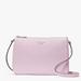 Kate Spade Bags | Kate Spade Leila Pebbled Leather Triple Gusset Crossbody, Quartz Pink Nwt | Color: Pink/Purple | Size: Os