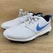 Nike Shoes | Nike Roshe G Tour Men’s Sz 7.5 Golf Cleats White | Color: Blue/White | Size: 7.5