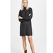 Madewell Dresses | Madewell Coal Donegal Rolled Mockneck Sweater Dress Sz S | Color: Black/Gray | Size: S