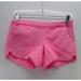 Lilly Pulitzer Shorts | Lilly Pulitzer Shorts 00 Chino Mini Crinkles Fringe Summer Beach Zip | Color: Pink | Size: 00