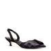 Kate Spade Shoes | Kate Spade Black Satin Women's Dahlia Kitten Heels - Size 8.5 | Color: Black | Size: 8.5
