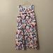 Nine West Dresses | Nine West ~ Sleeveless Dress ~ White W/ Multicolored Floral Detail | Color: Red/White | Size: 14