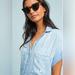 Anthropologie Dresses | Cloth & Stone Wilson Chambray Shirtdress | Color: Blue | Size: L