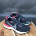 Nike Shoes | Nike Renew Run Black Red Bred Sneakers Low Top Lace Up Shoes Mens Size 9 | Color: Black | Size: 9