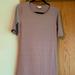 Lularoe Dresses | Mauve Lularoe Julia Bodycon Dress Size Medium | Color: Pink | Size: M