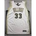 Nike Shirts | Nike Team Basketball Jersey Men's Size Xl Bulldogs 33 White Black Gold Northeast | Color: White | Size: Xl