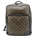 Louis Vuitton Bags | Louis Vuitton Dean Monogram Macassar Canvas Backpack Bag Black | Color: Black/Brown | Size: Os