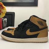 Nike Shoes | Jordan Air 1 Retro High Melo Basketball Sneakers Mens Size 11.5 | Color: Black/Gold | Size: 11.5