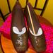 Tory Burch Shoes | New Tory Burch Georgia Flats. Gorgeous Snake Skin- Rich Brown Color. | Color: Brown | Size: 8