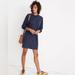 Madewell Dresses | Madewell | Bubble-Sleeve Sweatshirt Dress | Size Xs, Fits Xs-L! | Color: Blue | Size: Xs