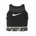 Nike Tops | Black Mesh Nike Pro Dri-Fit Crop Tank | Color: Black | Size: S