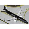 GeminiJets GJANZ2178 Airbus A321 Airplane Model, Black, Silver, Multi, 1/400 scalea