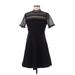 Zara Casual Dress - A-Line: Black Dresses - Women's Size Medium