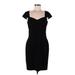 Marc New York Andrew Marc Casual Dress - Sheath: Black Solid Dresses - Women's Size 8