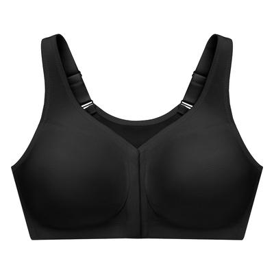 GLAMORISE MagicLift Rückenstützender Vorderverschluss-BH - Schwarz 125C Damen Image