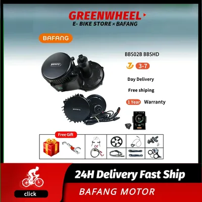 Bafang-Kit de Motorisation de Vélo Électrique Modèle BBSHD 1000W BBS02B 750W 500W BBS01B 250W