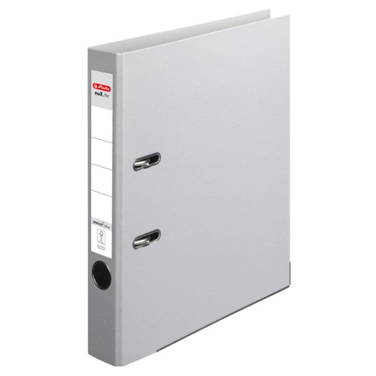 Herlitz Ordner maX.file protect plus 10834794 A4 50mm PP grau Image