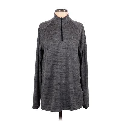 Under Armour Track Jacket: Gray Jackets & Outerwear - Women's Size Small