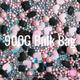 Bulk Bag Bad Romance Valentine's Day Mix Natural Cake Sprinkles Suitable for Vegans Gluten Free Black Pink Hearts Nonpareils Sugar Rocks