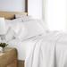 Becky Cameron Solid Brushed 300 Thread Count Cotton Sheet Set