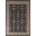Black Vegetable Dye Aubusson Chinese Area Rug Hand-Knotted Wool Carpet - 6'2"x 9'7"