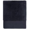 Maxi drap de bain zéro twist 560 g/m² bleu nuit 100x150 cm