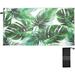 Hyjoy Beach Towels Tropical Palm Leaves Camping Towels Jungle Plant Sand Free Beach Towel 30x60 Inch Large Beach Towels Quick Dry Bath Travel Towels Pool Yoga Beach Mat for Men Women