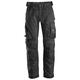Snickers Workwear Herren Allroundwork Stretch, lockere Passform Arbeitshose, schwarz/schwarz, 32 W/30 L