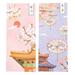 2pcs in 1 Set Creative Chinese Style Bronzing Set Note Paper Student Sticky Notepads Note Pads Memo Pad (Random Pattern)