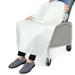 NYOrtho Heavy Duty Smokerâ€™s Apron for Geri-Chair Bound Patients Standard White