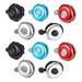 10PCS Compact Bike Bell Special Bell Thickened Bike Aluminum Bell Fashion Right Hand Bell Bike Accessory for Outdoor Bike Use (Random Color)