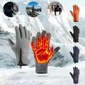 Prettycamp Winter Gloves Ski Snow Gloves for Women Men Waterproof Windproof Warm Snowboard Gloves for Skiing Snowboarding Cycling