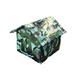 Pet Supplies VWRXBZ Outdoor Cats House Outdoor Waterproof Pet Kennel Cold-proof Tent Cats Kennel Dog Kennel Oxford Cloth Pet Bed Removable and Washable Stray Cats House Cats Kennel