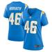 Women's Nike Zander Horvath Powder Blue Los Angeles Chargers Game Jersey