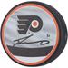 Travis Konecny Philadelphia Flyers Autographed 2022-23 Reverse Retro Hockey Puck