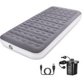 Camping Inflatable Mattress with Rechargeable Air Mattress Pump Lightweight Inflatable Bed Air Mattress for Home Travel RV Tent and SUV Truck